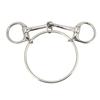 Fdit 125mm Stainless Steel Snaffle Bit 5 Inch Horse Bits Horse Hollow Jointed Mouth Loose Outdoor Training Equipment view 1