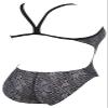 ARENA Kikko Womens Chlorine Resistant Athletic One Piece Swimsuit, Bathing Suit for Lap Swimming, Swim Competition & Water Sports-Black-Multi Black view 3