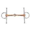 Fdit Horse Snaffle Chew Stainless Steel Training Bit, Full Cheek Bits Horse Bits Snaffle Bit for Outdoor Horse Accessories 125mm view 1