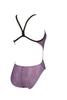 ARENA Kikko Womens Chlorine Resistant Athletic One Piece Swimsuit, Bathing Suit for Lap Swimming, Swim Competition & Water Sports-Purple view 4
