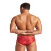 ARENA Mens Tropical Swim Brief Chlorine Resistant Quick Dry Training & Racing Suit for Competitive Swimmers, Red-Red Multi, Size 24 view 2