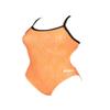 ARENA Kikko Womens Chlorine Resistant Athletic One Piece Swimsuit, Bathing Suit for Lap Swimming, Swim Competition & Water Sports-Orange view 1
