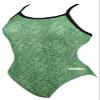 ARENA Kikko Womens Chlorine Resistant Athletic One Piece Swimsuit, Bathing Suit for Lap Swimming, Swim Competition & Water Sports-Green view 1
