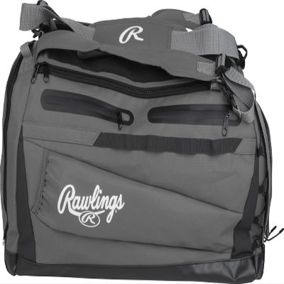 Rawlings | MACH Hyrbid Backpack/Duffle Equipment Bag | Baseball & Softball | Graphite