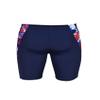 ARENA Men's Racing Swimsuit Solid Swim Jammers Endurance Long Compression Shorts,Tropicals Swimwear, Navy-Red Multi, 20 view 4