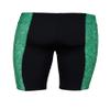 ARENA Kikko Men's Competitive Swim Training Bathing Suit for Men Chlorine Resistant UV Protection Low Drag Athletic Jammers,Black-Multi Green view 4