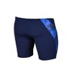 ARENA Men's Racing Swimsuit Solid Swim Jammers Endurance Long Compression Shorts,Tropicals Swimwear, Navy-Navy Multi, 20 view 3