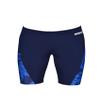 ARENA Men's Racing Swimsuit Solid Swim Jammers Endurance Long Compression Shorts,Tropicals Swimwear, Navy-Navy Multi, 20 view 4