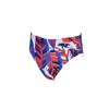 ARENA Mens Tropical Swim Brief Chlorine Resistant Quick Dry Training & Racing Suit for Competitive Swimmers, Navy-Red Multi, Size 22 view 3