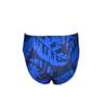 ARENA Mens Tropical Swim Brief Chlorine Resistant Quick Dry Training & Racing Suit for Competitive Swimmers, Navy-Navy Multi, Size 22 view 3