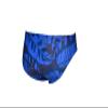 ARENA Mens Tropical Swim Brief Chlorine Resistant Quick Dry Training & Racing Suit for Competitive Swimmers, Navy-Navy Multi, Size 22 view 4