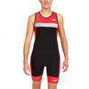 Kiwami Prima 2 Race Trisuit (Black Red, Small) view 1
