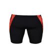 ARENA Men's Racing Swimsuit Solid Swim Jammers Endurance Long Compression Shorts,Tropicals Swimwear, Black-Red Multi, 20 view 3