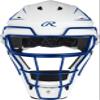 Rawlings | Velo Fastpitch Softball Catcher's Set | NOCSAE Certified | Adult Ages 15+ | Royal/White view 2