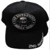 2nd Amendment 1789 America's Original Homeland Security Black Cotton Adjustable Embroidered Baseball Hat Cap view 2