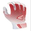 Easton | GHOST NX Fastpitch Softball Batting Gloves | Adult Small | White/Red view 2