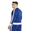 ARENA Men's Team Relax IV Track Jacket Front Zip Side Pockets Lightweight Athletic Retro Cool Bomber Jacket, Navy/White/Navy, Large view 2