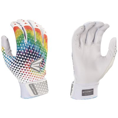 Easton | GHOST NX Fastpitch Softball Batting Gloves | Adult Medium | Tie Dye