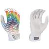 Easton | GHOST NX Fastpitch Softball Batting Gloves | Adult Medium | Tie Dye view 1