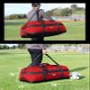 Fitdom 132L 36" Heavy Duty Extra Large Sports Gym Equipment Travel Duffel Bag W/Adjustable Shoulder & Compression Straps. Perfect for Soccer Baseball Basketball Hockey Football Team Coaches & More view 2