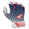 Easton | GHOST NX Fastpitch Softball Batting Gloves | Adult X-Large | Stars & Stripes view 2