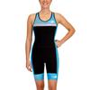 Kiwami Prima 2 Race Openback Trisuit (Black Lagoon, Small) view 1