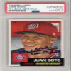 Juan Soto 2018 Topps Living Autographed RC Rookie Card #43 - PSA/DNA view 1