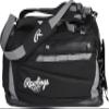 Rawlings | MACH Hyrbid Backpack/Duffle Equipment Bag | Baseball & Softball | Black view 1