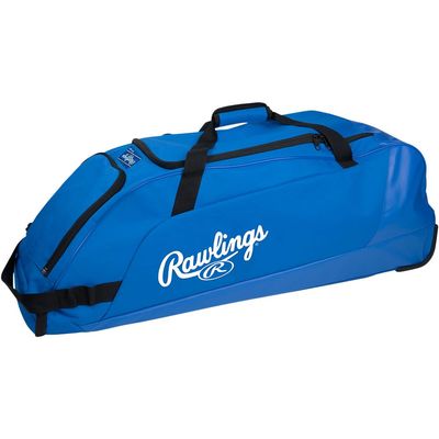 Rawlings | WORKHORSE Wheeled Equipment Bag | Baseball & Softball | Royal