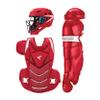Easton | JEN SCHRO THE VERY BEST Fastpitch Softball Catcher's Set | Red | Small view 1