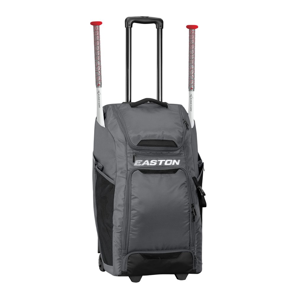 Easton | Catcher's Wheeled Bag | Baseball & Softball | Charcoal
