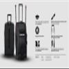 Easton | Catcher's Wheeled Bag | Baseball & Softball | Charcoal view 3