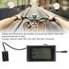 Electric Bike LCD Display, Bicycle Speedometer and Odometer Cycle Bike Computer with Waterproof Connector, 24V 36V 48V 60V S900 Display Control Panel Waterproof LCD Display Meter for Electric Bike view 2