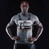 Fitdom Tactical Inspired Lightweight Running Chest Pack For Men With Built-In Phone Holder. A Sports Utility Rig Vest Made For Workouts And Outdoor view 2