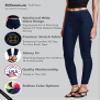 Hybrid & Company Super Comfy Stretch with Full Elastic Waist Pull On Millennium Twill Pant KP44972 DARKNAVY S view 4