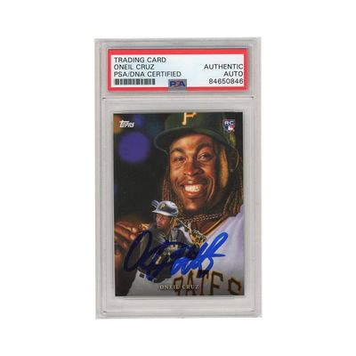 Oneil Cruz 2022 Topps Game Within The Game RC Autograph Card #5 PSA/DNA (Blue Ink)