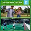 Badminton Birdies Nylon Feather Bedminton Shuttlecocks - Plastic Birdie ball for indoor outdoor Matches Baseball Practice Highly Stable & Durable Set for Beach Racket Games Playground Backyards view 4