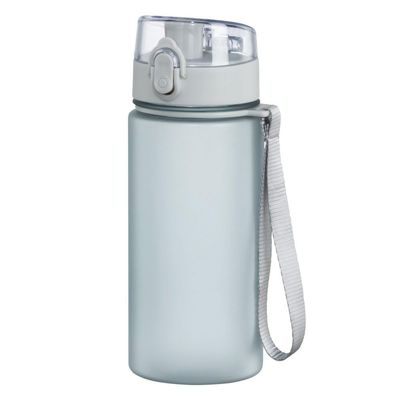 Xavax Sports Water Bottle with Wrist Strap, 500 ml, Transparent Blue