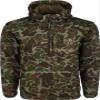 Drake Waterfowl Non Typical Endurance 1/4 Zip with Kangaroo Pouch Agion Active XL Old School Green - Large view 1