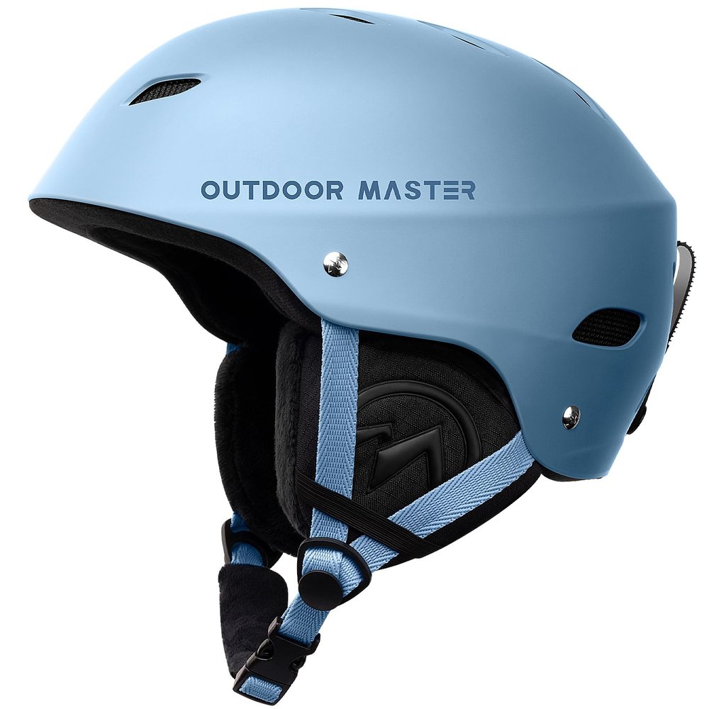OutdoorMaster Kelvin Ski Helmet - Snowboard Helmet for Men, Women & Youth