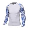 Kaerm Men's Athletic Long Sleeve Compression Shirts Athletic Tee Hiking Fishing Workout Tops Type E XX-Large view 1
