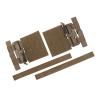 Tactical Cronex Molle Vest Quick Release Buckle Set, Quick Disconnect Cummerbund Adapters for JPC CPC NCP XPC 420 Vest view 1