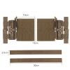 Tactical Cronex Molle Vest Quick Release Buckle Set, Quick Disconnect Cummerbund Adapters for JPC CPC NCP XPC 420 Vest view 3