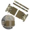 Tactical Cronex Molle Vest Quick Release Buckle Set, Quick Disconnect Cummerbund Adapters for JPC CPC NCP XPC 420 Vest view 2