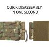 Tactical Cronex Molle Vest Quick Release Buckle Set, Quick Disconnect Cummerbund Adapters for JPC CPC NCP XPC 420 Vest view 3
