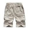 Ymosrh Mens Shorts, Men's Shorts Cargo Golf Shorts Big and Tall Tech Nine Shorts Men Summer Fashion Casual Printed Loose Quick-Drying Shorts Beach Pants 9 Inch Inseam 3X Athletic Shorts (6XL, Beige) view 2