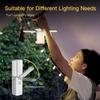 KLARUS CL2 Rechargeable Camping Lantern, 750LM 7 Light Modes Waterproof Foldable Tent Light with 10,000mAh Power Supply for Emergency, Camping, Beach, Travel, Power Outages - White view 2