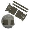 Tactical Cronex Molle Vest Quick Release Buckle Set, Quick Disconnect Cummerbund Adapters for JPC CPC NCP XPC 420 Vest (ranger green) view 2