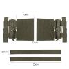 Tactical Cronex Molle Vest Quick Release Buckle Set, Quick Disconnect Cummerbund Adapters for JPC CPC NCP XPC 420 Vest (ranger green) view 4
