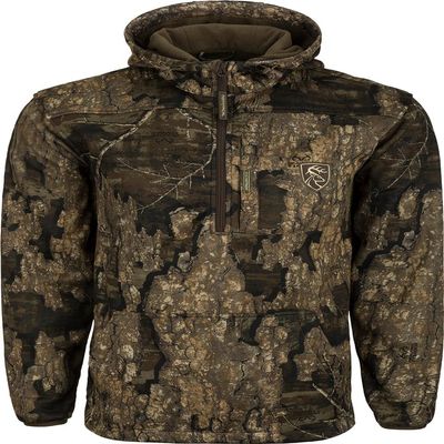 Drake Waterfowl Non Typical Endurance 1/4 Zip With Kangaroo Pouch Agion Active XL Timber - 2XL